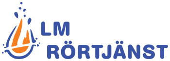 Logo LM Rörtjänst designad av Andys Service